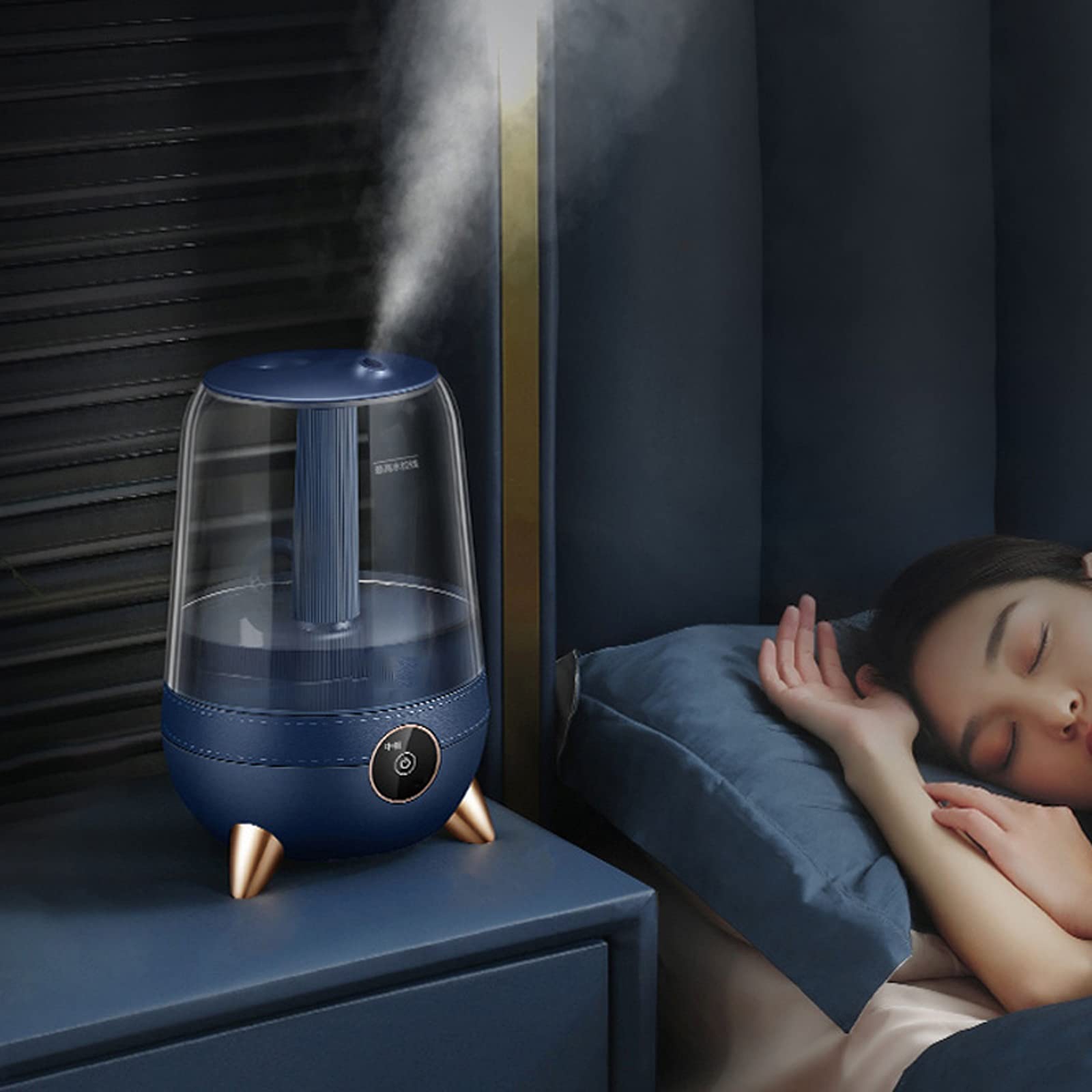 Piccoli Umidificatori Per Camera Da Letto - Mini Umidificatore Personale Da Scrivania Da 400 Ml Umidificatore Portatile A Nebbia Fredda Per Bambini~p130251538