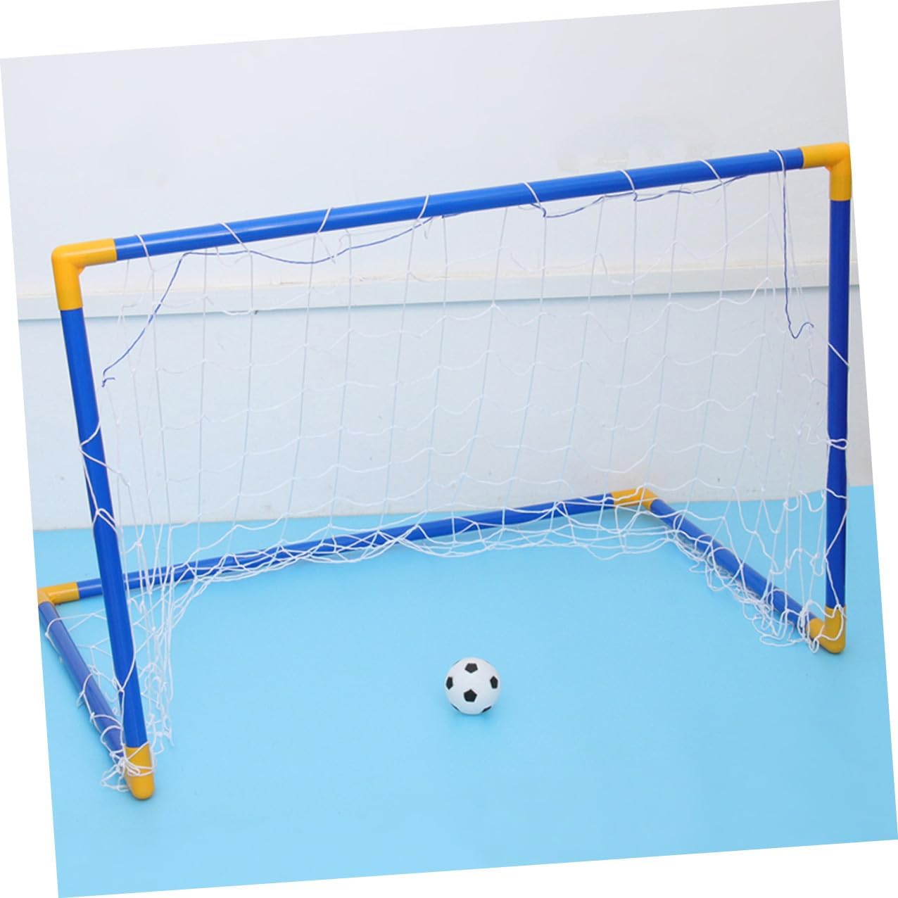 Yardwe Foldable Soccer Goal Portable Mini Football Gate with Net for Outdoor Training and Backyard Play Lightweight and Compact Football Frame for Boys