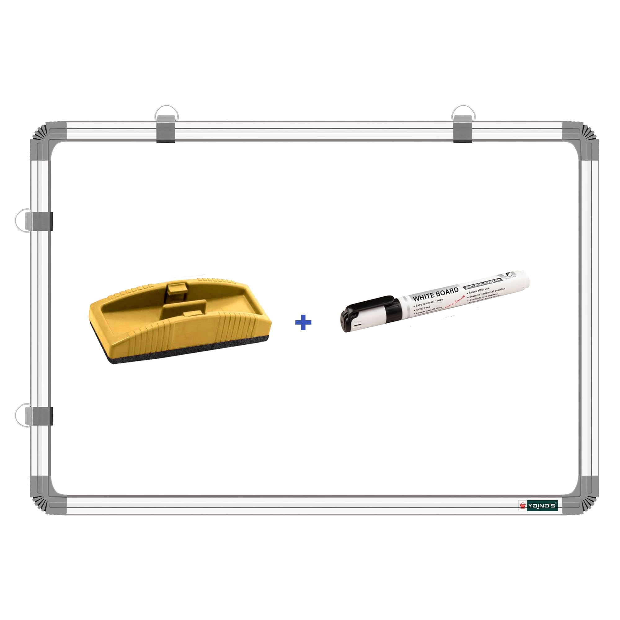 YAJNAS Magnetic Whiteboard - Portable Lapboard -24