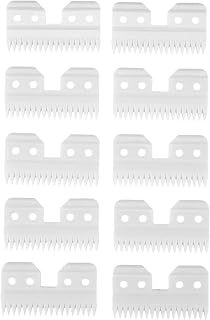 Nicfaky 10 unids/lote reemplazable cerámica 18 dientes mascota cerámica cortadora cuchilla de corte para A5 serie