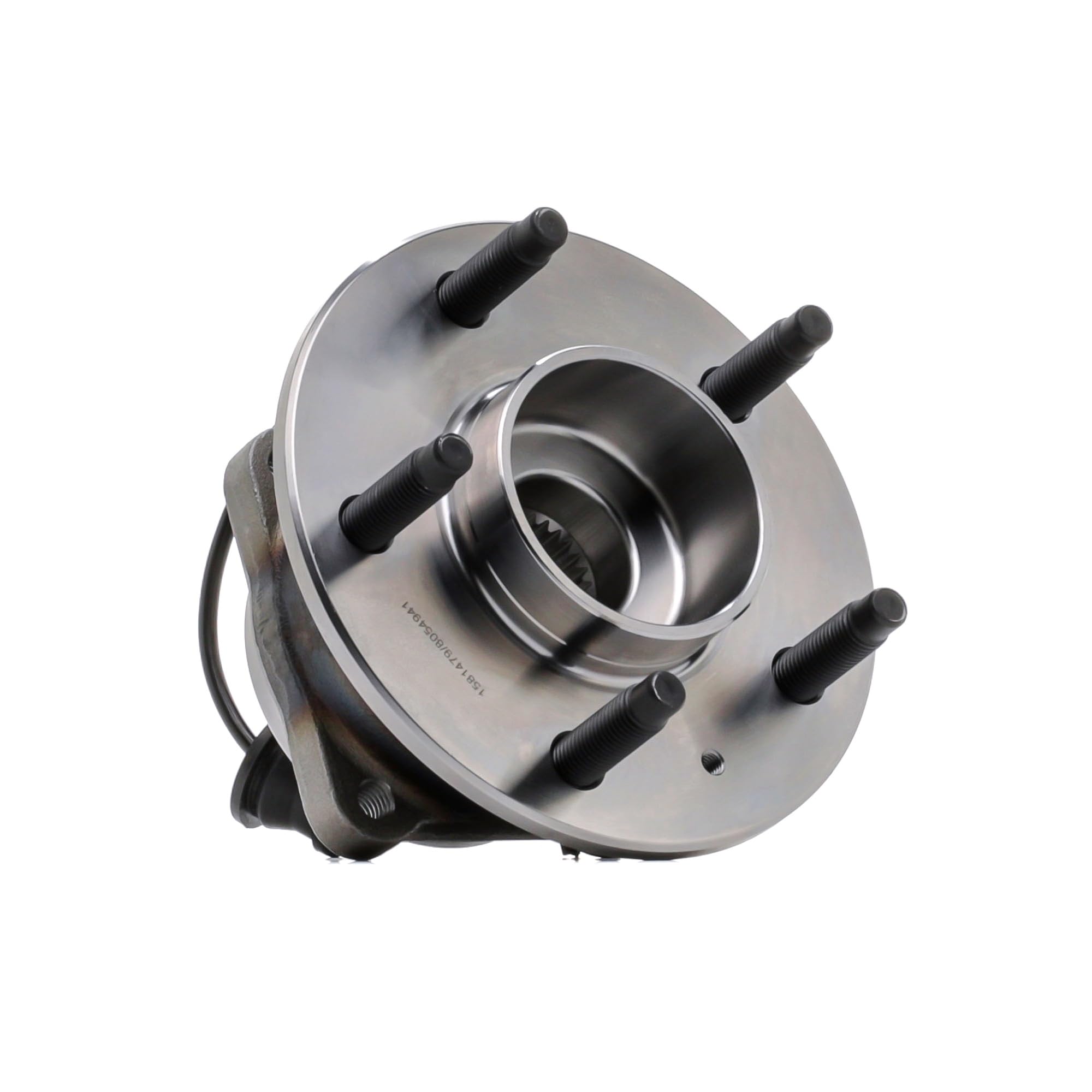 RIDEX 654W0520 Juego de cojinete de rueda Trasero ambos lados con sensor ABS incorporado Rodamiento integrado en buje de rueda Compatible con CHEVROLET CAPTIVA C100, C140