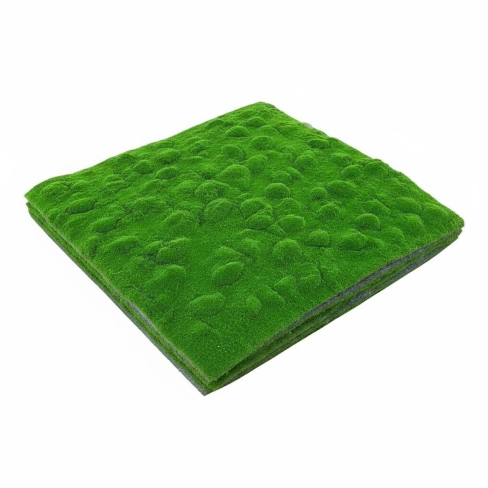 Panneau Décoratif Verdure Simulée en Mousse Flexible Aspect Naturel pour Décorations Miniatures Scènes Maqutes Adapté à, 1m X 2m, Style to 10