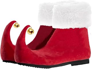 TEMOOUES Cubrezapatos de payaso de gran tamaño para adultos, para Halloween, Navidad, juego de rol