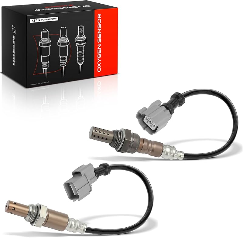 Sensor de oxigênio O2 A-Premium para Honda CR-V 2005–2006 2.4L – Kit com 2 unidades