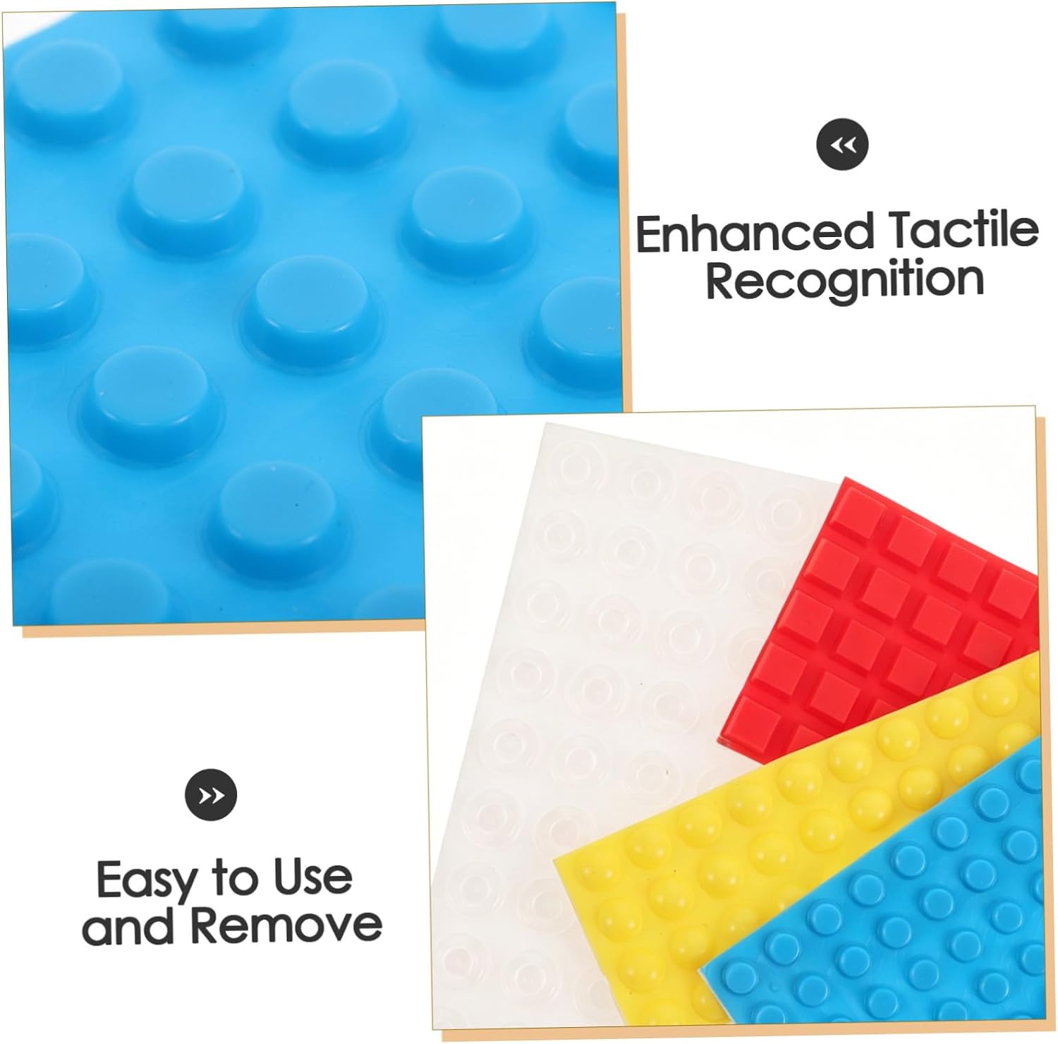 5pcs Braille Adhesive Dots Stickers for Visual Impairment Aids Tactile Bump Labels with Self-Adhesive Backing for Low Vision Assistance and Daily Use