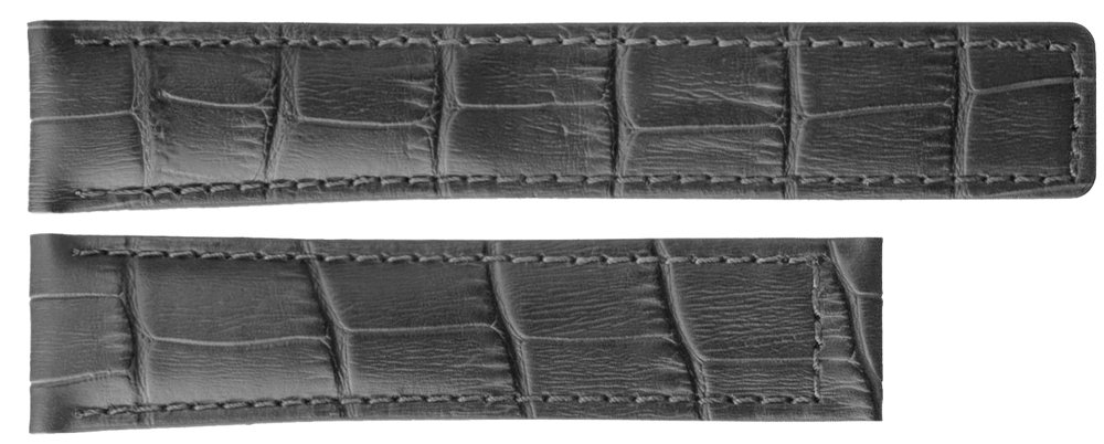 TAG Heuer Carrera 19mm Gray Crocodile Strap FC6336
