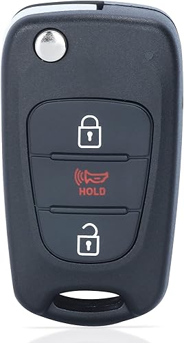 Beefunny Llavero remoto de repuesto para automóvil de 315 MHz ID46 Chip para Kia Sportage 2010-2013 NYOSEKSAM11ATx 1