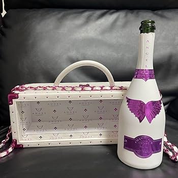 エンジェル　シャンパン　ドゥミセック　空箱、空瓶3本セット エンジェルシャンパン ドゥミセック 空瓶 空箱 - メルカリ