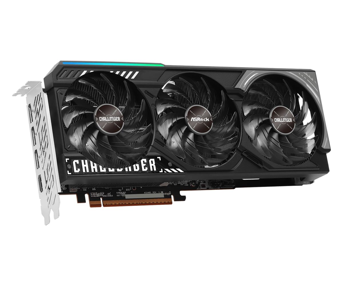 ASROCK VGA RX9070 CL 16G,AMD,RX9070,16GB,GDDR6,256BIT,2HDMI+2DP (3 ventole)
