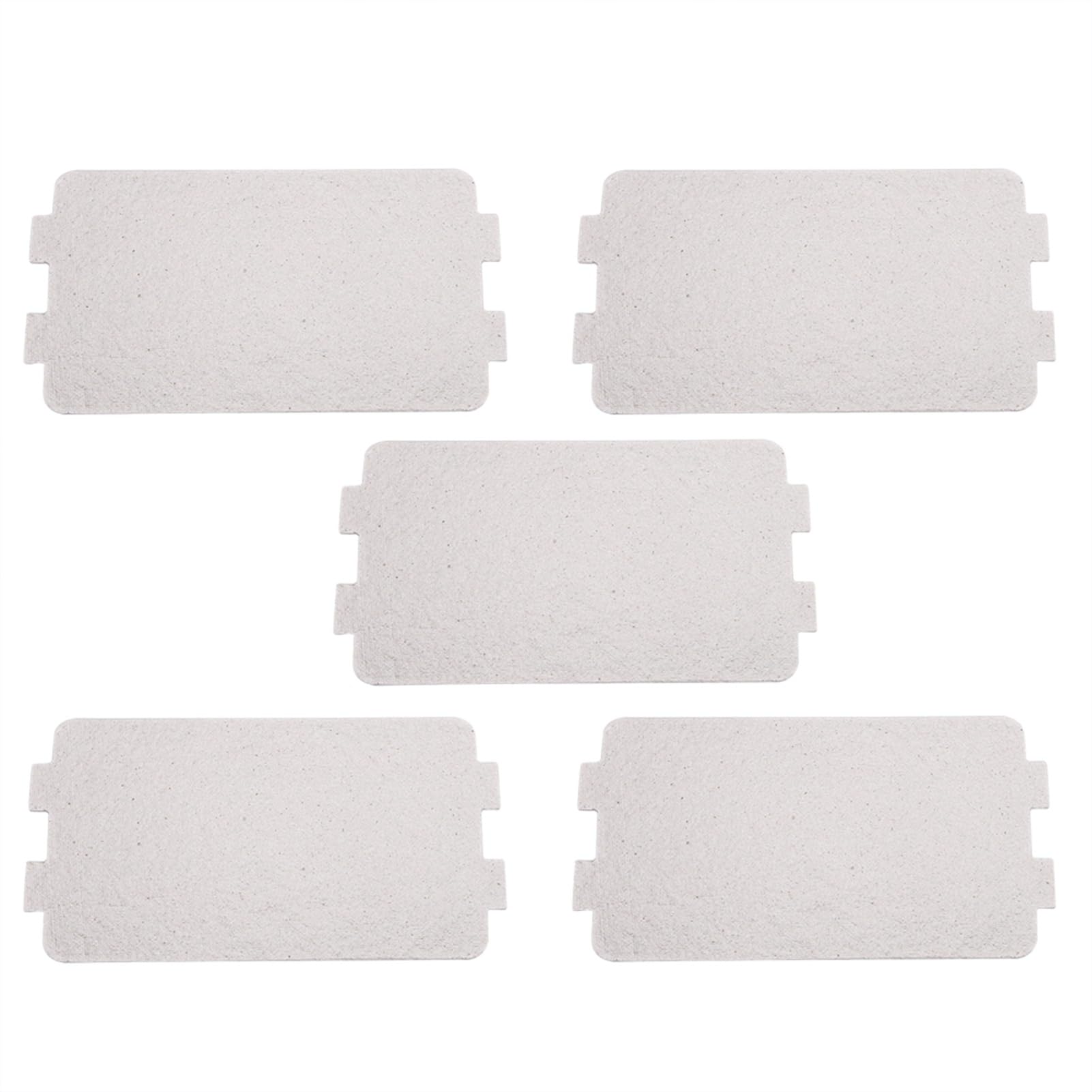 Garosa 5Pcs Microwave Oven Mica Plate and Waveguide Cover Replacement Kit Compatible with Most Major Brands for Microwave Repair