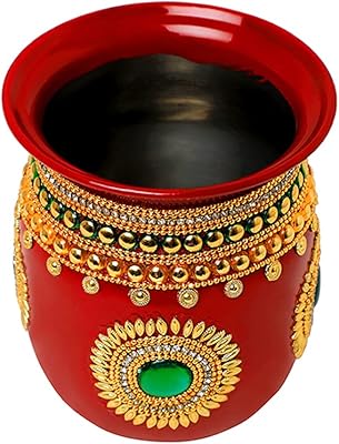 Traditional Handpainted Lota/Pooja Kalash main image 0
