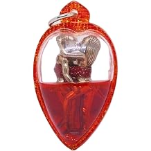 MiracleTH6395 Power Magic Amulet Inn Koo Thai Buddha Charm Attraction Couple Partner Lover Power Strong Love Fortune Business Wealth Money Luck Blessed by LP Kruba ThamMuni