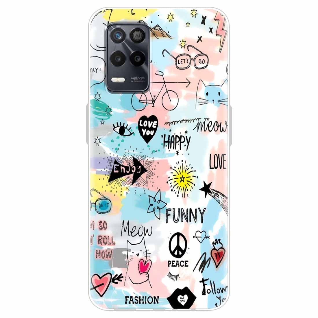 Fashionury Cover Case for Realme 9 5G, Realme 8 5G, Realme Narzo 30 5G Designer Flexible Soft Back Case Cover for Realme 9 5G, Realme 8 5G, Realme Narzo 30 5G-D0126 (B09VTH3JT6) Amazon Price History, Amazon Price Tracker