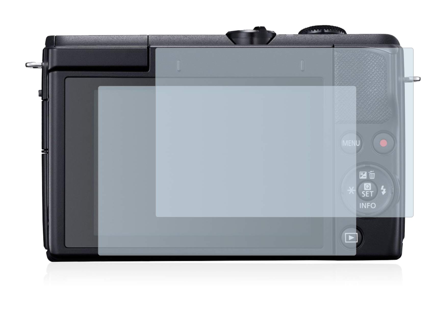 BROTECT Matte Schutzfolie Für Canon EOS M200 – 2 Stück, Entspiegelt, Kratzfest