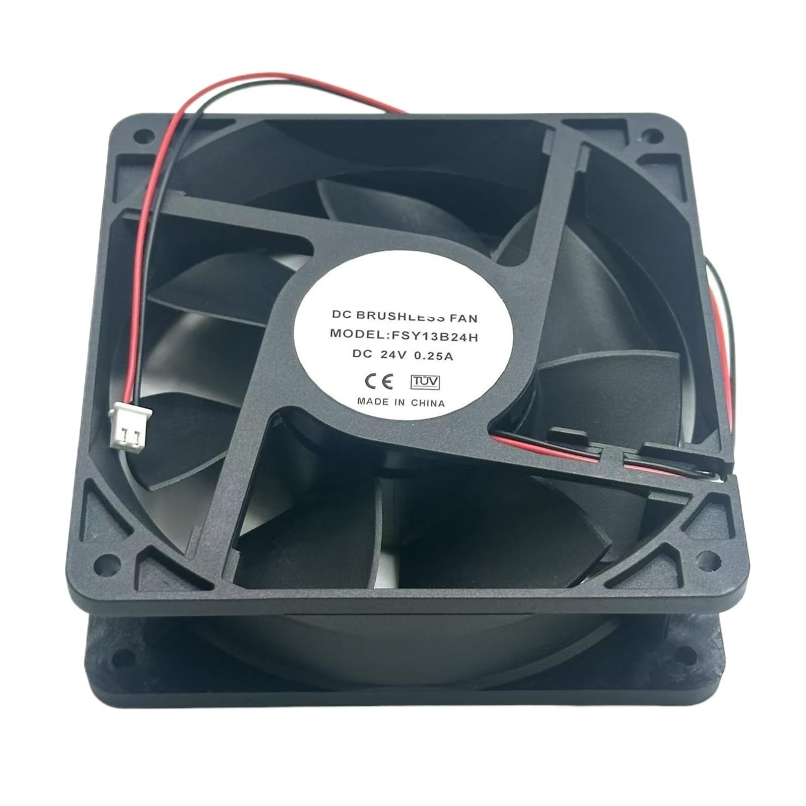 UITGVDQAT FSY13B24H DC 24V 0.25A 120x120x38mm 2-Wire Server Cooling Fan