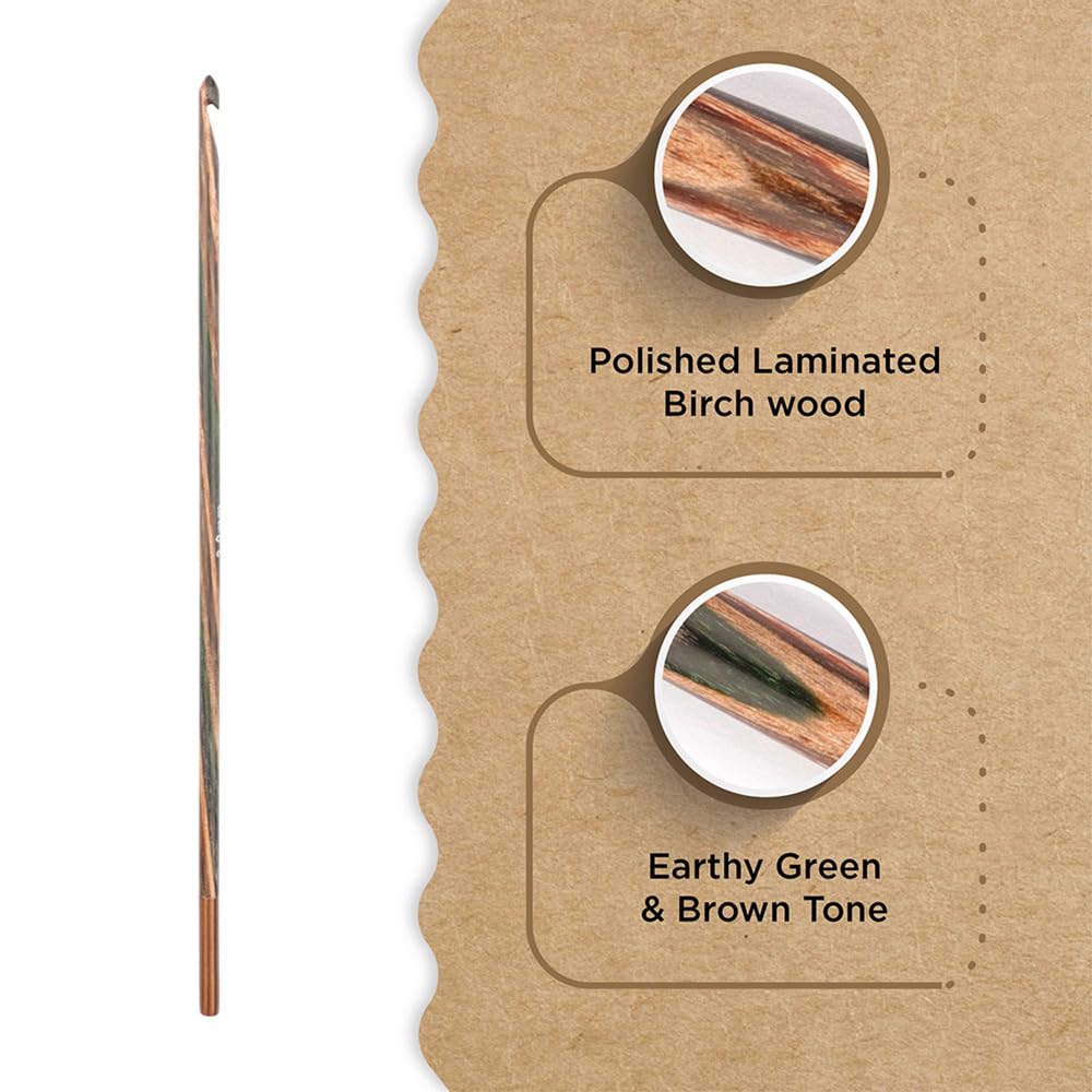 Image secondaire de Crochet Tunisien Knitter's Pride Terra 3,00 mm - Précision et Confort