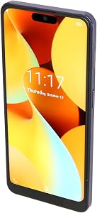 8 GB 64 GB of Smartphone Unlocked with a 6.53 Inch HD Screen and a 7800 MAh Battery for 12, Double SIM Facial Recognition Phone for Personal Use for Personal Use (Purple)