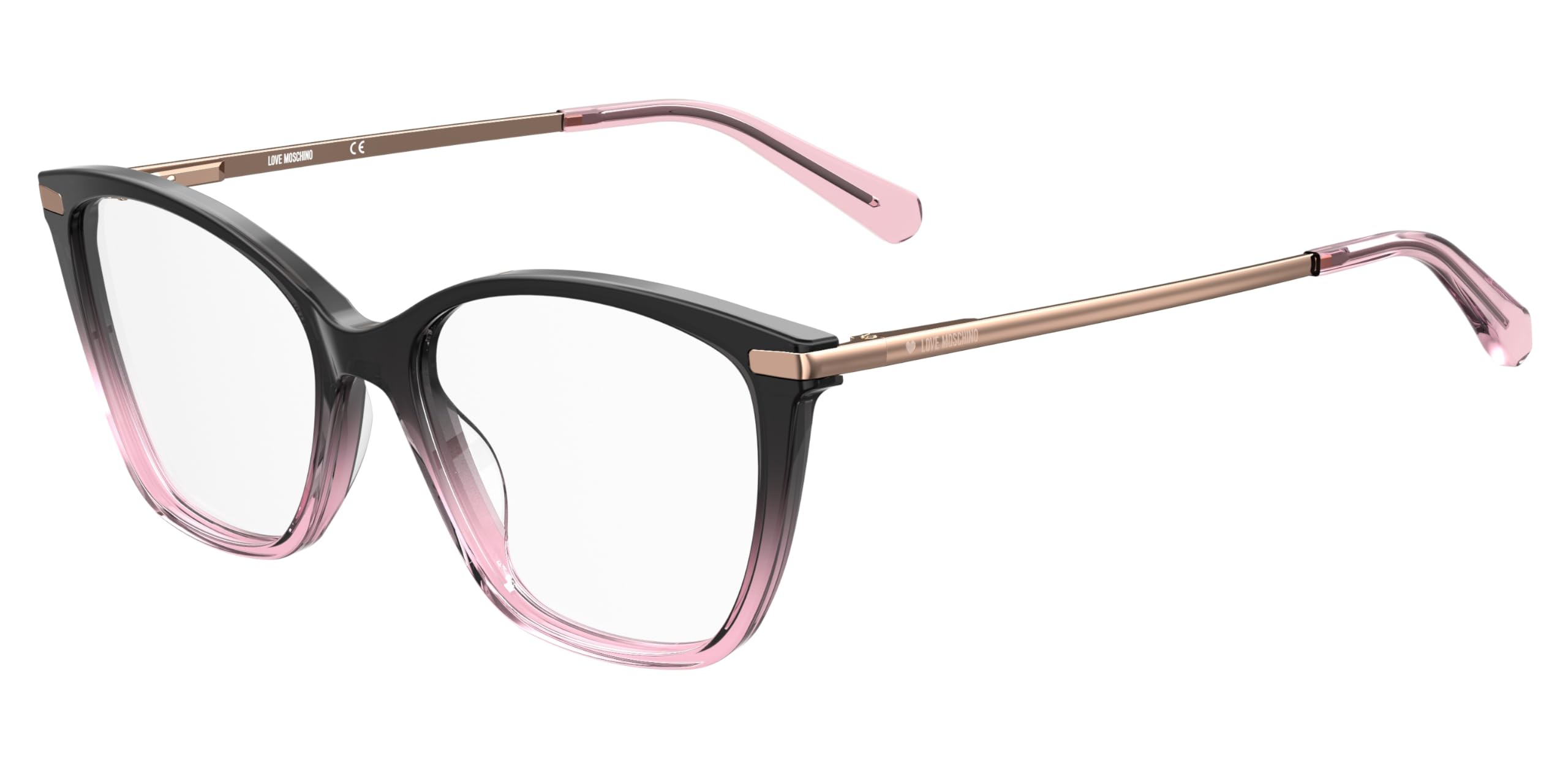 Love Moschino MOL572 Oprawki do Okularów Black Pink 53/17/140 donna