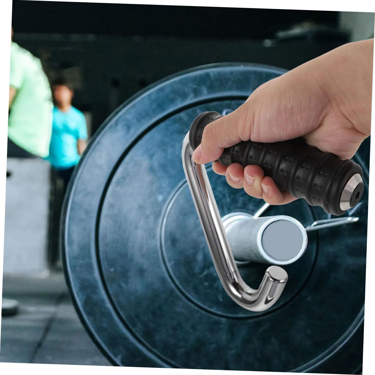 Hemoton 2pcs Integrated Training Equipment Fitness Equipment Handles Hook Type Handles Strength Building