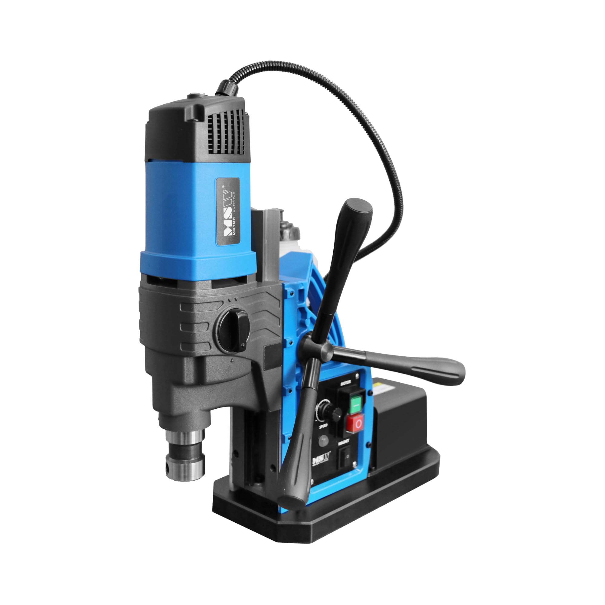 MSW Taladro magnético - con vacío - 1650 W - 560 rpm - diámetro de perforación máx. 50 mm Taladro de iman