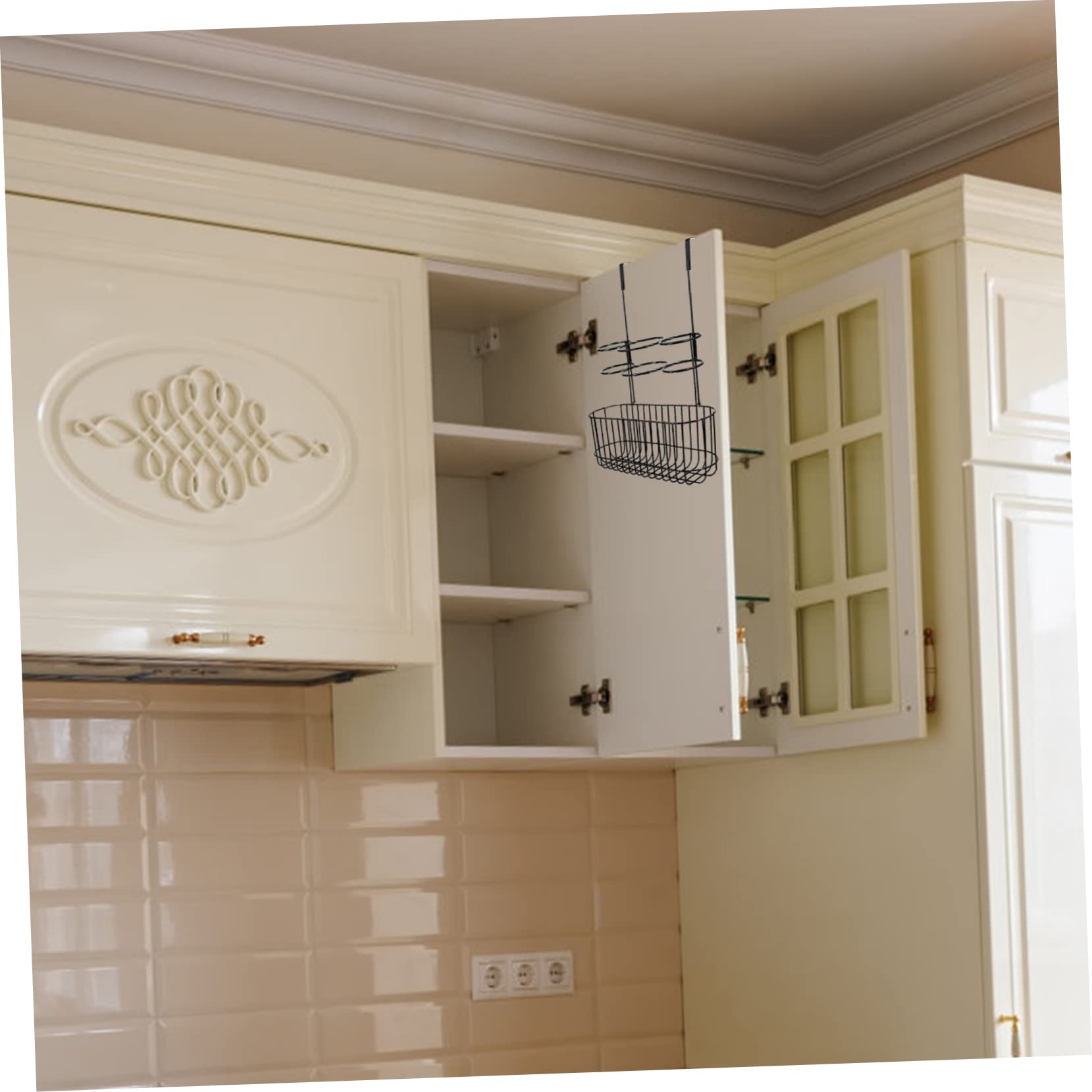 1pezzi Porta Asciugacapelli Da Parete Ferro Supporto Per Organizzazione Soggiorno Bagno Design Semplice e Funzionale Facile Da Installare Per Casa e Ufficio