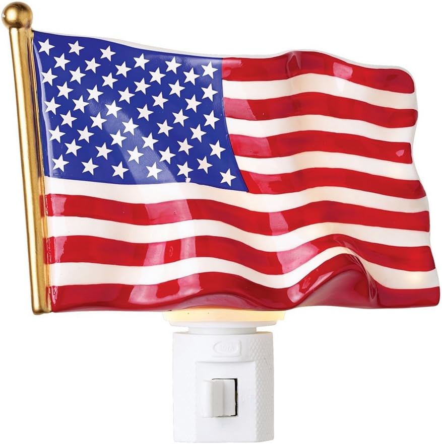 American Flag Night Light