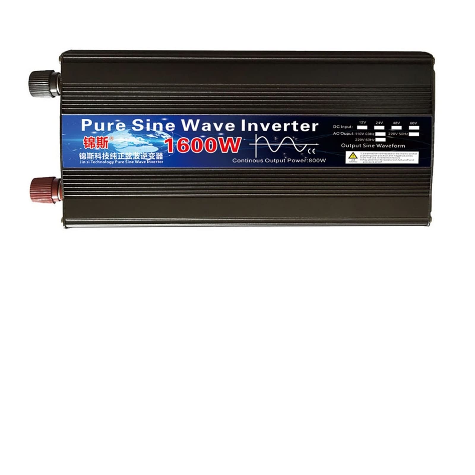 Convertisseur onde pure sinusoïdale 24V 220V pour l'électricité autonome en voyage et camping