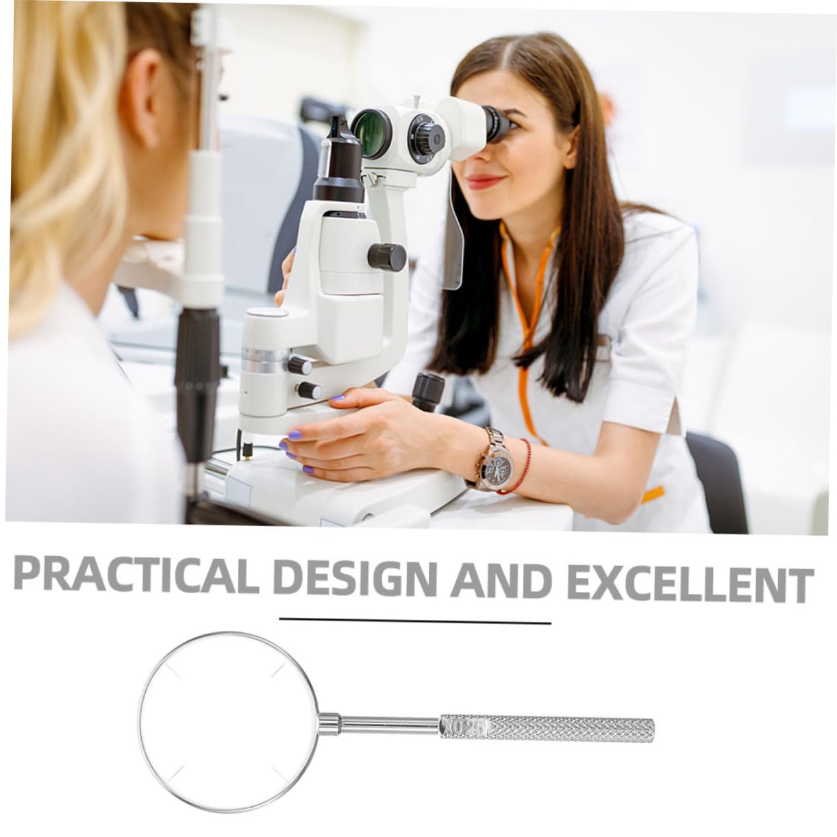 Cabilock 8pcs Cross Cylinder Testing Portable Optometry Tool for Accurate Measurements Essential Accessory for and Ophthalmologists