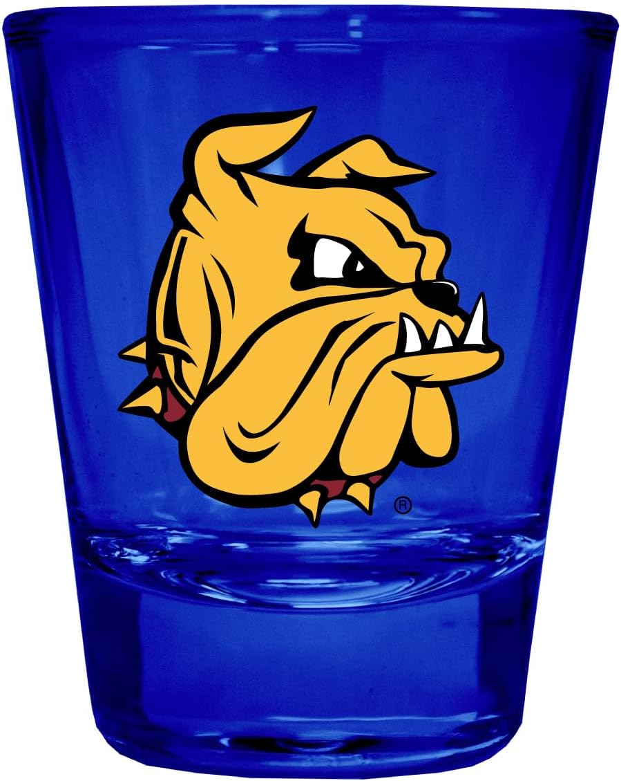Vaso Tequilero Minnesota Duluth Bulldogs Azul 2 oz Pack de 4