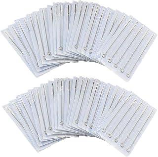 Tattoo Needles Set - Autdor 200PCS Mixed Tattoo Needles 3RL,5RL,7RL,9RL,3RS,5RS,7RS,9RS,5M1,7M1 Disposable Sterile Tattoo Gun Needles Assorted Liners,Shaders and Magnum (Mixed-RL/RS/M1-200pcs)