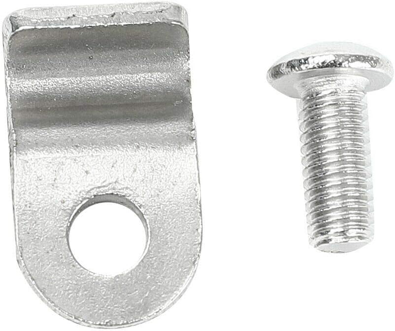 50pcs 3/16" Stainless Steel Brake Line Clamp & Screw Street Rod Truck Dune Buggy
