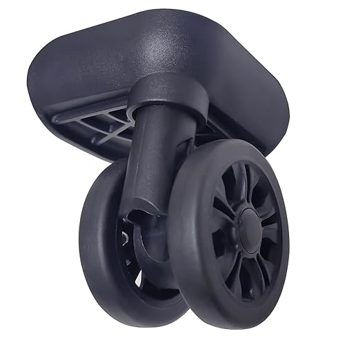 Miniatura 4 de Repuesto de rueda de equipaje de reparación de maletas Piezas de bolsa Spinner Ruedas Ruedas Ruedas (W311-a par)