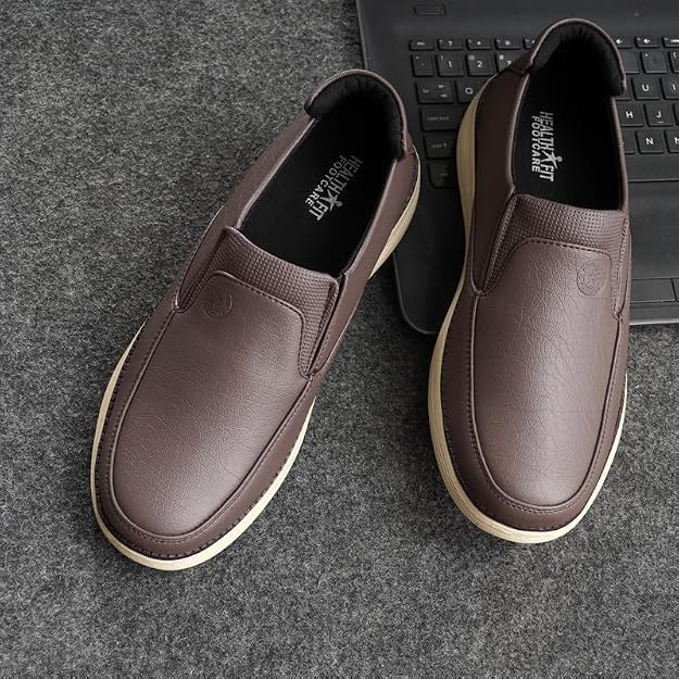 Image of HEALTH FIT Super Comfortable & Breathable Soft Sole Ultra-Lightweight Shoes Everyday Stylish & Durable Classic Design Shoe for Men's 1732