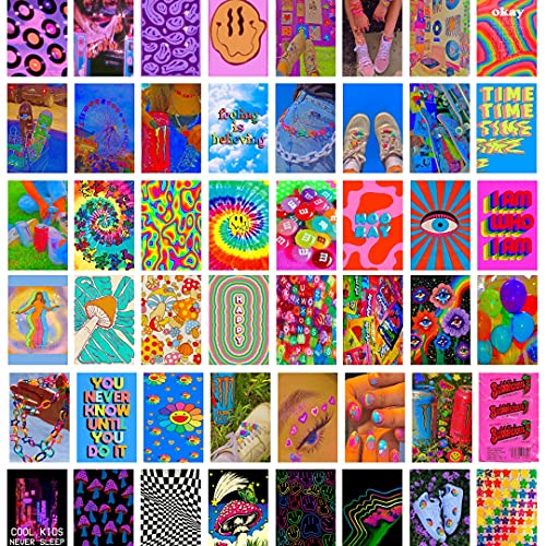 JACK MEETS KATE Indie Room Decor for Teen Girls, Room Decor For Bedroom Aesthetic, Photo Wall Collage Kit 4