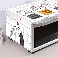 Vista 2 de Cubierta de microondas, Cubierta de polvo de microondas Cubierta de horno de microondas Accesorios de microondas Cubierta protectora de microondas