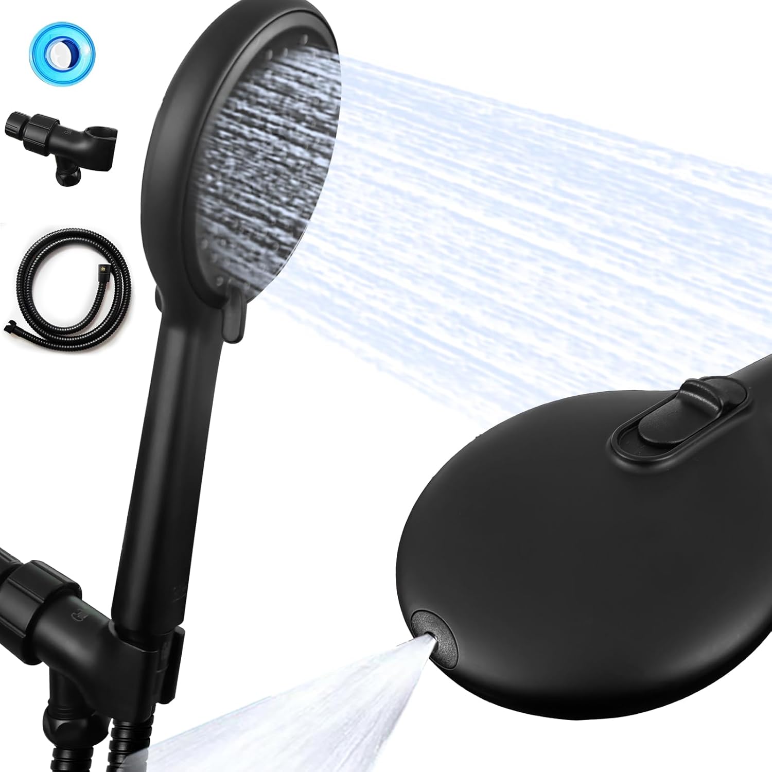 GuiMemi Detachable Shower Head with Long Hose Shower Heads with