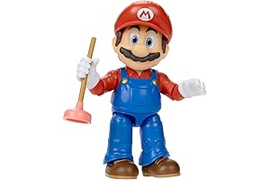 The Super Mario Bros Movie Toys: 5-Inch Mario Action Figure