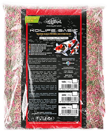 Haquoss Koilife Basic Complete Food for Pond Fish 20lt/2kg