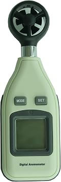 Hand Held White Backlight Digital Anemometer Wind Speed Meter Anemometer 0-30m/s Sk816a