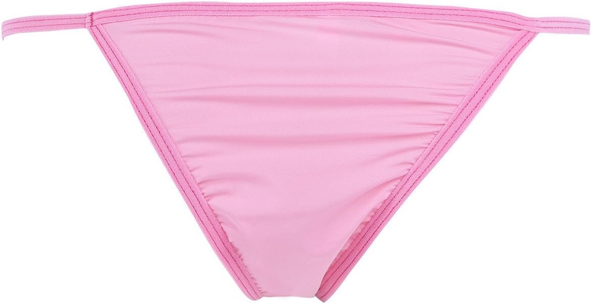 iiniim Men's Panties Tanga Underwear Lingerie Bikini Briefs with Bowknot