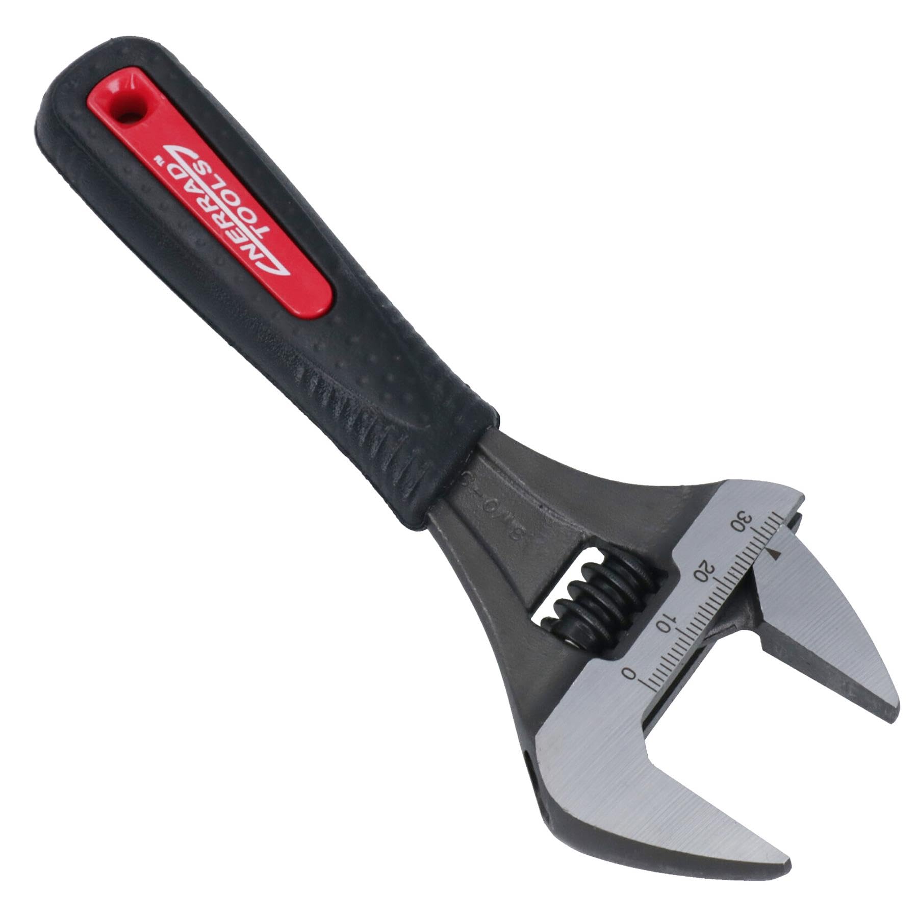 AB Tools Clé à molette extra fine de 15,2 cm, poignée ergonomique 0 – 34 mm
