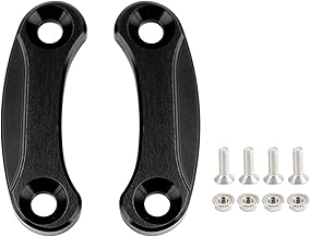 Areyourshop Mirror Hole Cap Kit Fit for Kawasaki Ninja ZX-10R 2016-2023, Ninja ZX-10R ABS 2016-2023