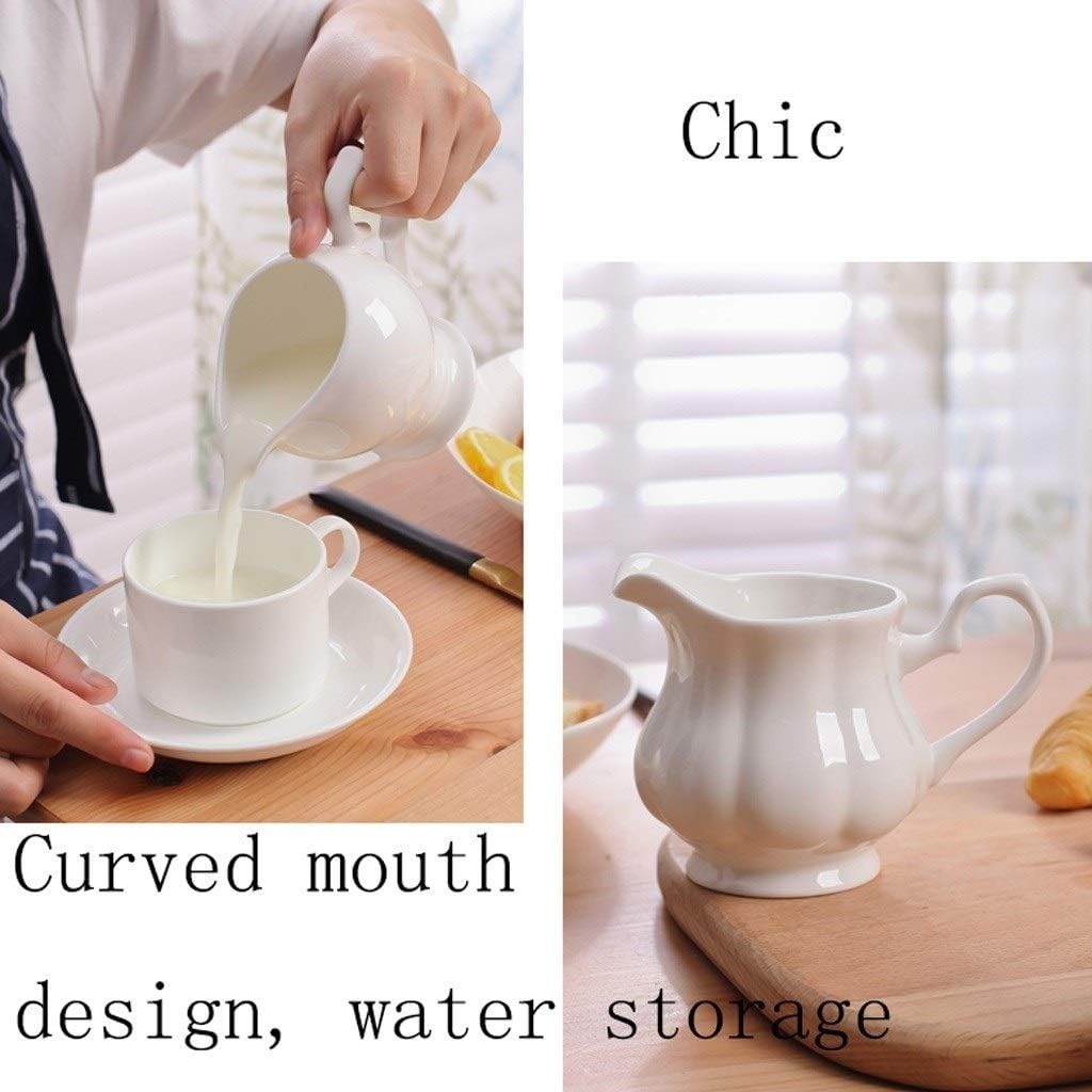Porcelain Gravy Sauce Boat Gravy Sauce Boat Saucer Stand Traditional Porcelain Gravy Stainless Steel Double Insulated Gravy Boat/Sauce (Color : C) (B)
