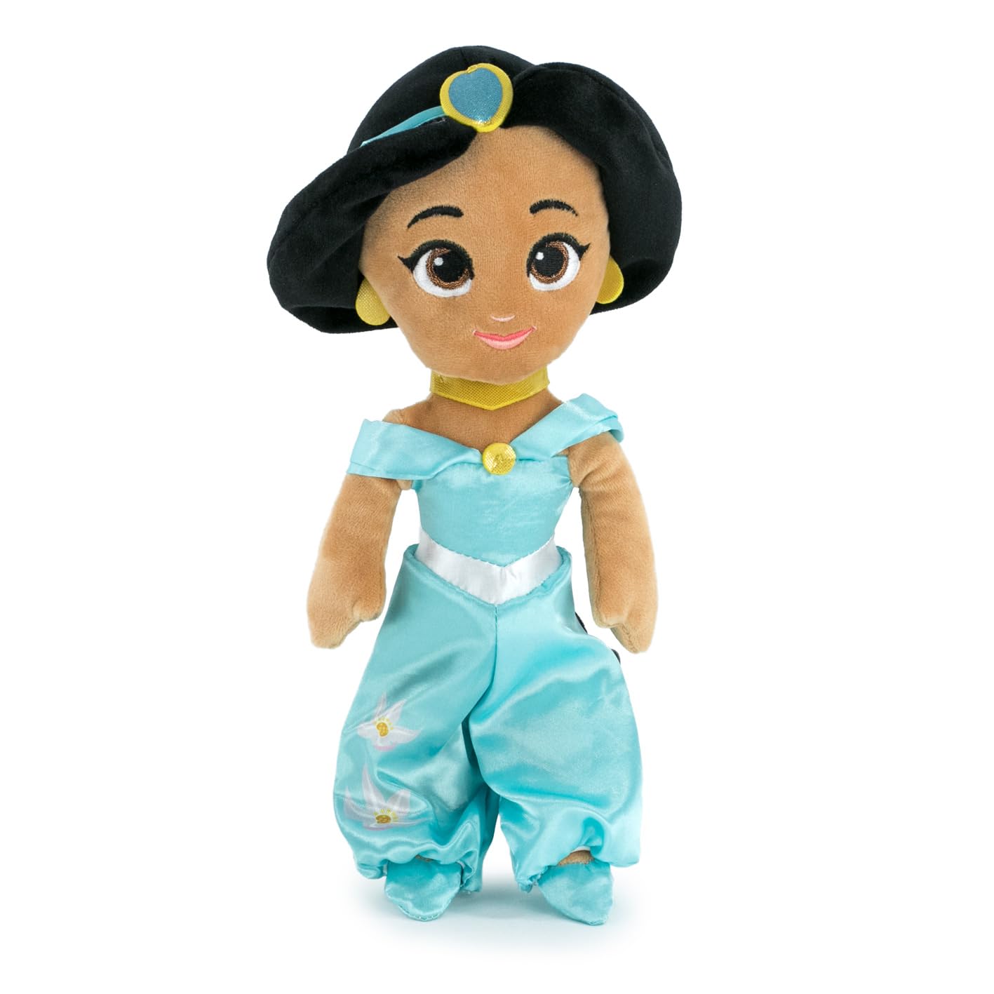 Peluche Princesse Jasmine Famosa Softies - 30 Cm - Officielle Disney