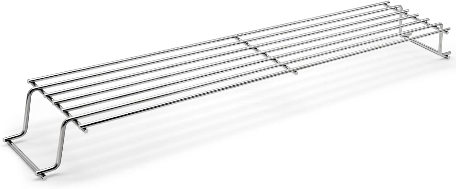 Adviace Grill Warming Rack for Weber Spirit 300 Series, E-310 S-310 SP-310 E-320 S-320 SP-320 with Front Control, 7641 Stainless Steel Upper Rack for Genesis Silver Gold B C Gas Grills, 24 7/8 Inch