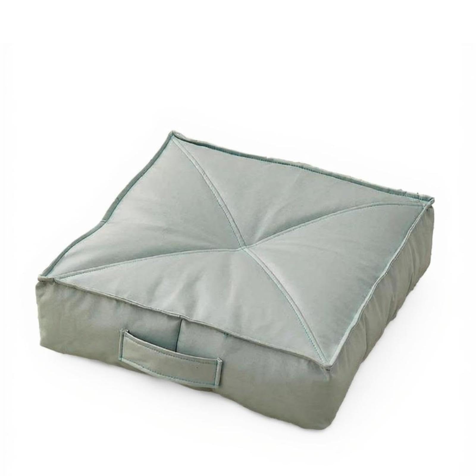 Fabric Floor Pouf Sofa Stool, Japanese Design Multi-Function Seat Pad for Living Room, Balcony, Floor Resting Mat Mat, Small Seating Option Tech Mint|Home & Garden|Furniture|Sofas Loveseats & Chaises-image-8