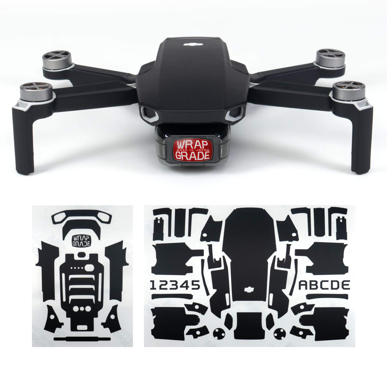 Wrapgrade Skin Compatible con dji Mavic Mini (Army Green) — view 13
