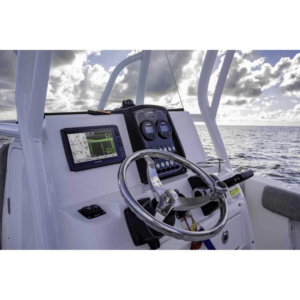 Garmin Echomap Uhd - Chartplotter LCD da 9", 1 kg, base precaricata in tutto il mondo, compatibile con Garmin Highwide CHIRP Tradizionale Sonar & GT54