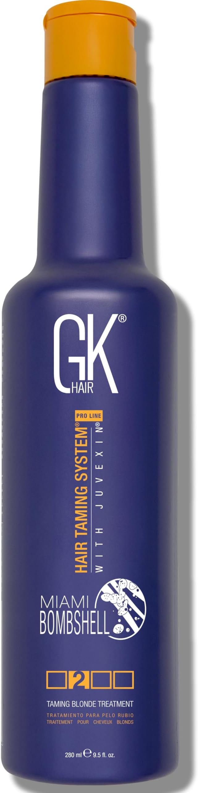 Silver Bombshell Purple Shampoo (9.5 Fl Oz/280ml) For Blonde, Platinum, Ash, Silver & Gray Hair Moisturizes Dry & Damaged Removes Yellow Brassy Tones