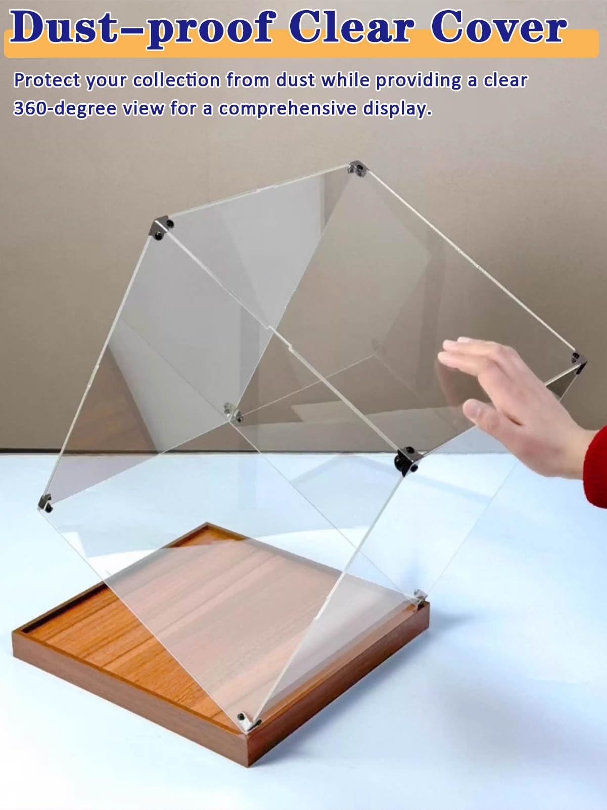 Vetrina, vetrina in legno acrilico